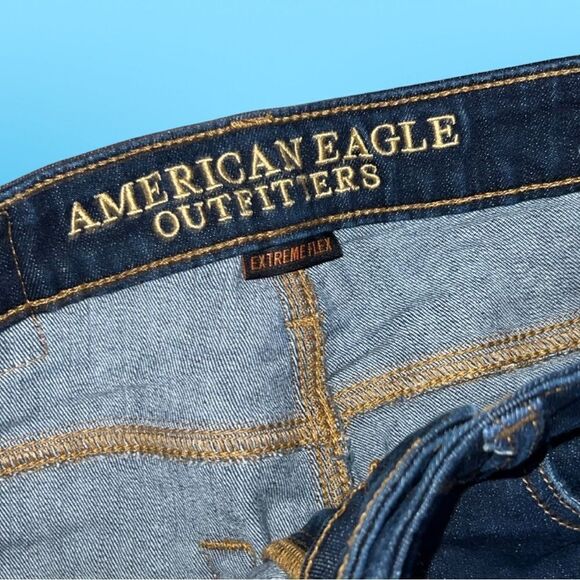 American Eagle Extreme Flex
Slim Straight Dark Wash Jeans Size 28×27 - Picture 5 of 5